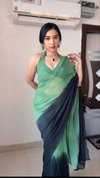 SF 714 Soft Georgette Silk Party Wear Readymade Sarees Wholesale Price In Surat
